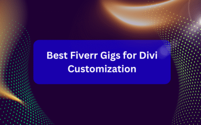 Best Fiverr Gigs for Divi Customization
