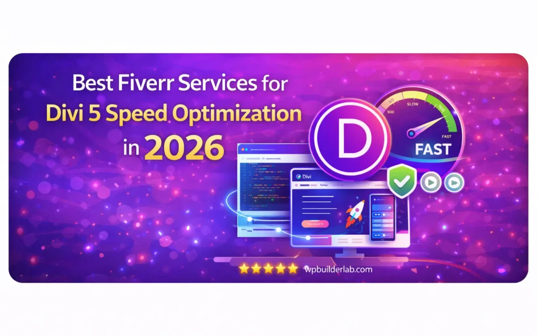 Best Fiverr Services for Divi 5 Speed Optimization in 2026
